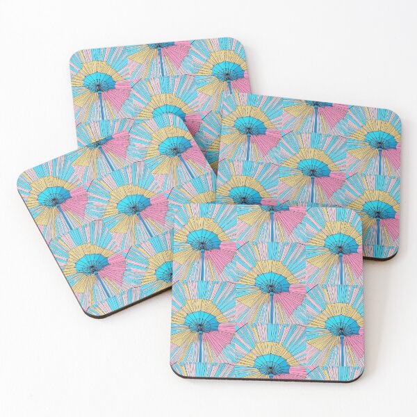 Item preview, Blue, Yellow, Pink Umbrella 3 designed and sold by Libertaari.