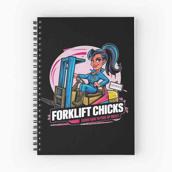 Item preview, forklift chick designed and sold by Corpsecutter.