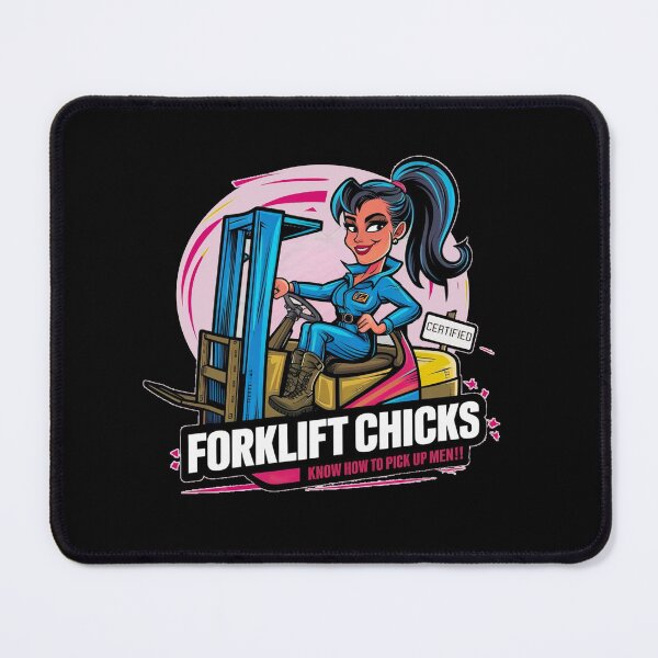 Item preview, forklift chick designed and sold by Corpsecutter.