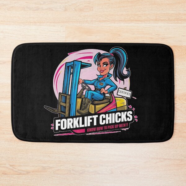 Item preview, forklift chick designed and sold by Corpsecutter.