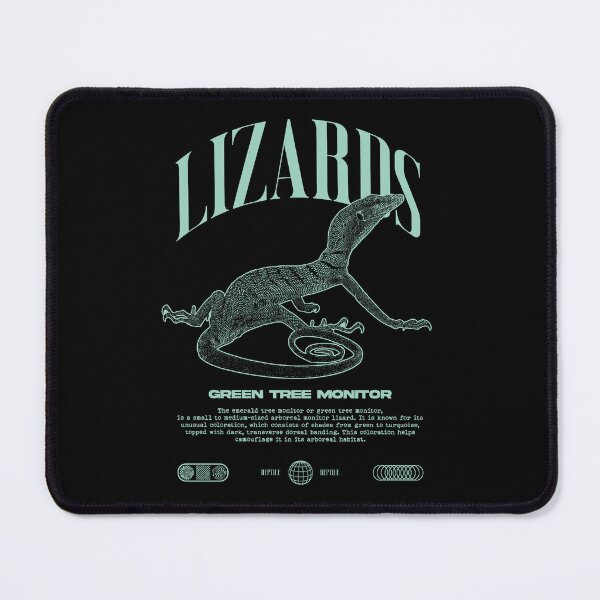 Item preview, Green Tree Monitor Streetwear Lizard Keeper designed and sold by JRRTs.