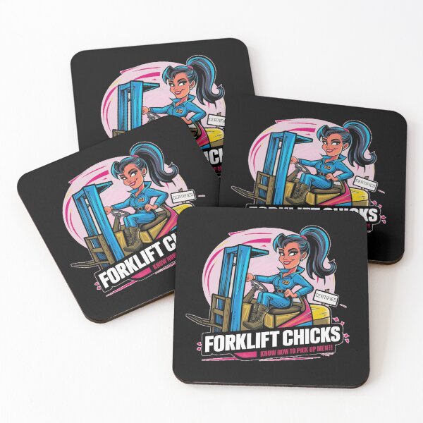 Item preview, forklift chick designed and sold by Corpsecutter.