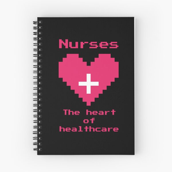 Item preview, Nurses: The heart of healthcare. designed and sold by ParenthoodPuns.