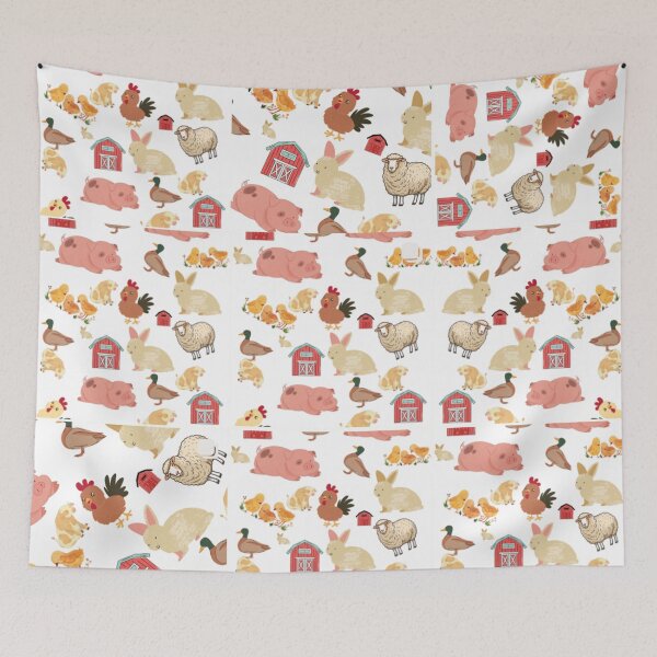 Item preview, farmyard fun designed and sold by happykittycake.