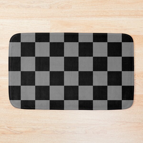 Item preview, Checkered - Black and Gray designed and sold by JustPatterns2.