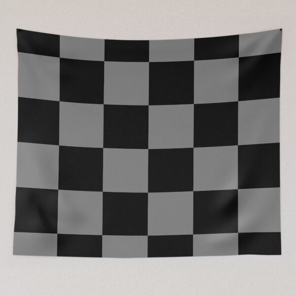 Item preview, Large Checkered - Black and Gray designed and sold by JustPatterns2.