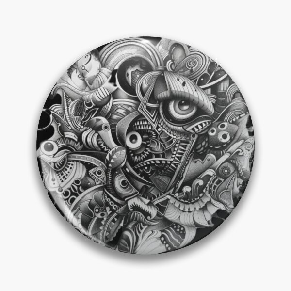 Item preview, Abstraction swimming fish designed and sold by Furriesandmore.