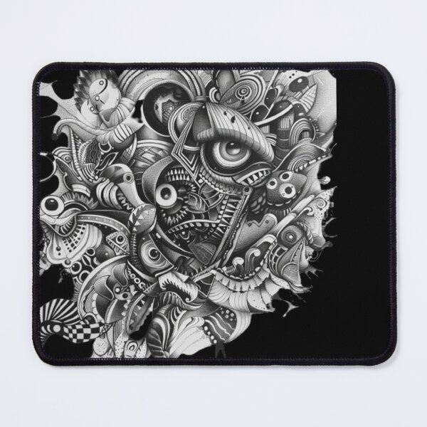 Item preview, Abstraction swimming fish designed and sold by Furriesandmore.