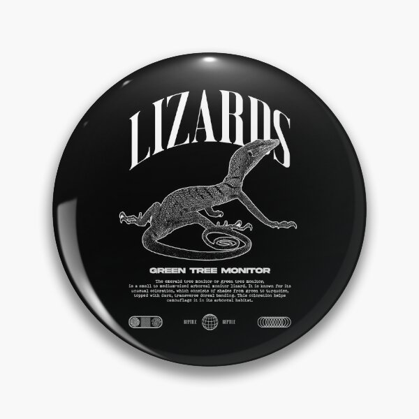 Item preview, Green Tree Monitor Streetwear Lizard Keeper designed and sold by JRRTs.
