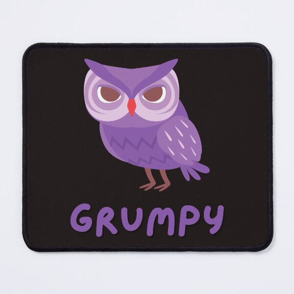 Item preview, Grumpy Owl designed and sold by Shash Works.