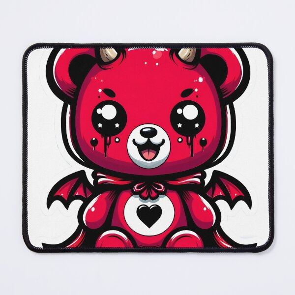 Item preview, Red Monster Bear designed and sold by RetroDig.