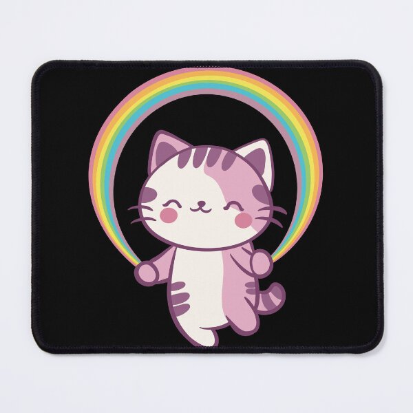 Item preview, Jump Rope Rainbow Cat designed and sold by sunburstdesigns.