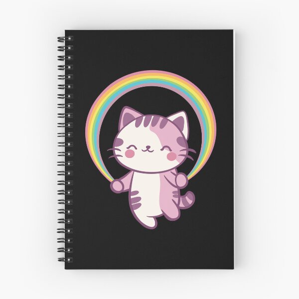 Item preview, Jump Rope Rainbow Cat designed and sold by sunburstdesigns.