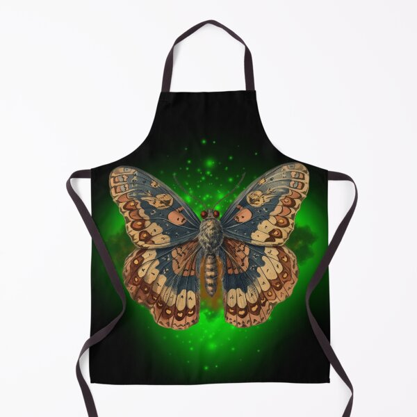Item preview, Aesthetic Magical Moth- Gothic Vibe Mushroom designed and sold by ButtonBonanza.