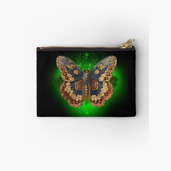 Item preview, Aesthetic Magical Moth- Gothic Vibe Mushroom designed and sold by ButtonBonanza.