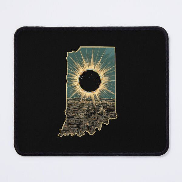 Item preview, Total Solar Eclipse Indiana 2024 designed and sold by Micjr.