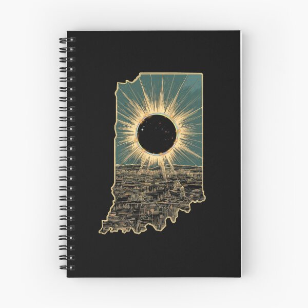 Item preview, Total Solar Eclipse Indiana 2024 designed and sold by Micjr.