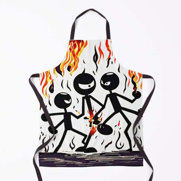 Item preview, People Amid Flames Badaist Artwork designed and sold by Health And Fitness Posts e-Store.