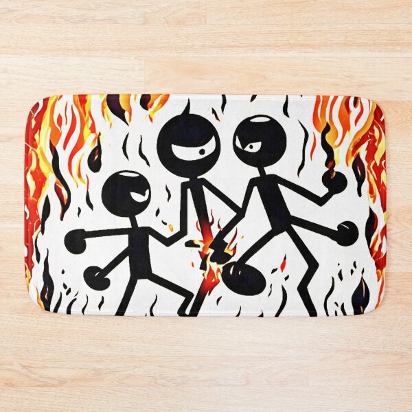 Item preview, People Amid Flames Badaist Artwork designed and sold by Health And Fitness Posts e-Store.