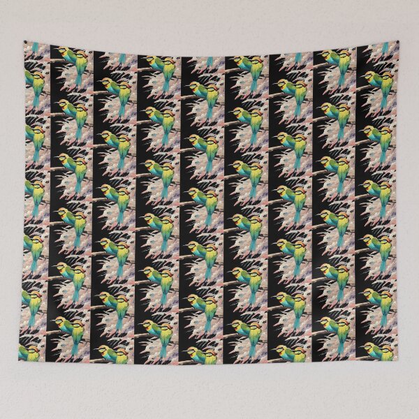 Item preview, rainbow bee-eaters designed and sold by EuropeanPrints.