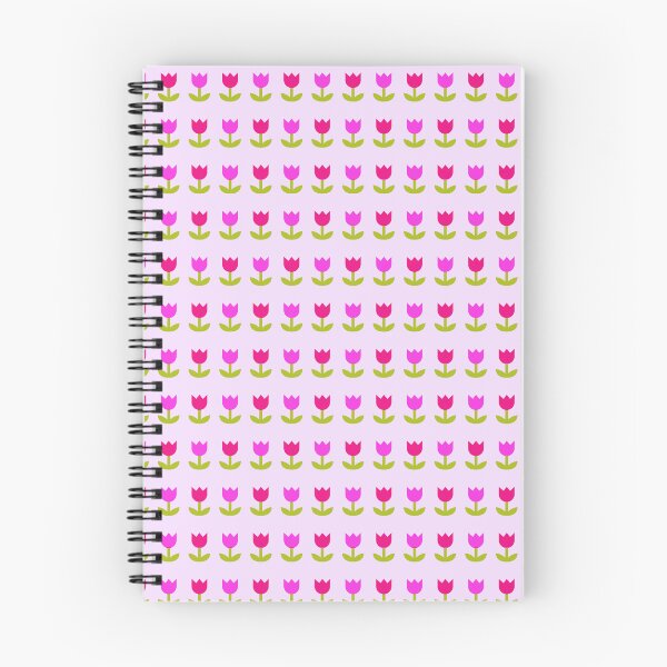 Item preview, Seamless geometric flower tulip pink designed and sold by BeebooDesign.