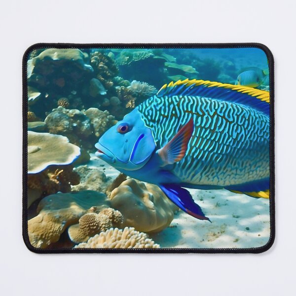 Item preview, The Great barrier Reef with Maroi Wrasse designed and sold by Frame of Mind .
