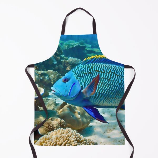 Item preview, The Great barrier Reef with Maroi Wrasse designed and sold by Frame of Mind .