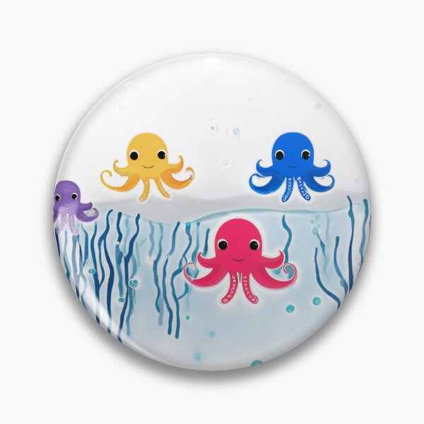 Item preview, Tiny Octopus of the Sea designed and sold by omerfdln34.