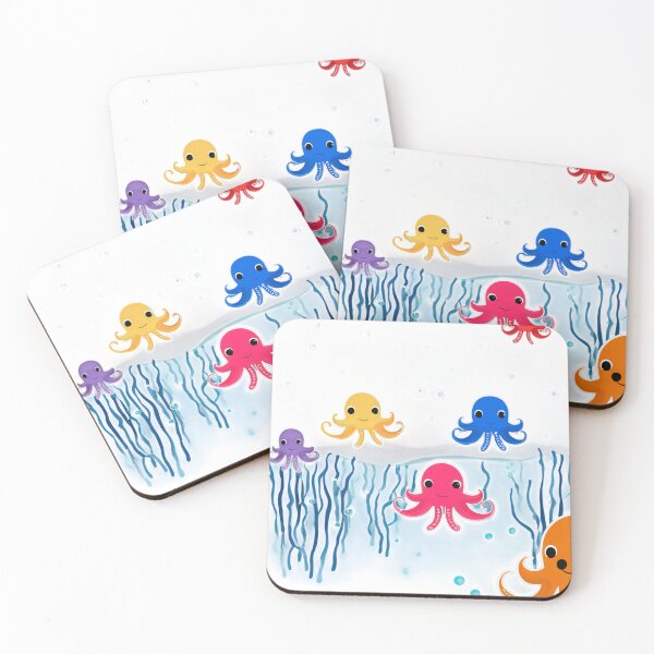 Item preview, Tiny Octopus of the Sea designed and sold by omerfdln34.