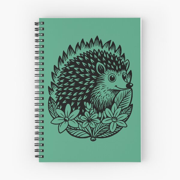 Item preview, Cute Spring Hedgehog With Flowers designed and sold by Lelijo.