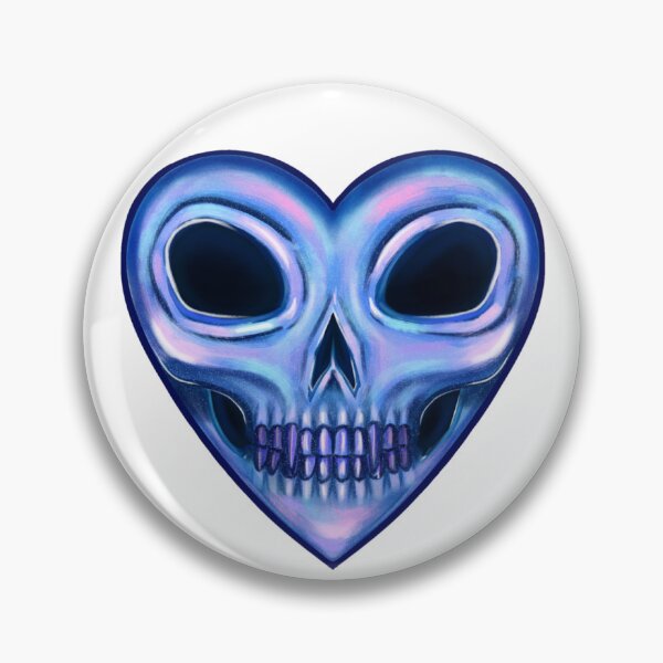 Item preview, Skull heart designed and sold by LQ-Ilustrart.