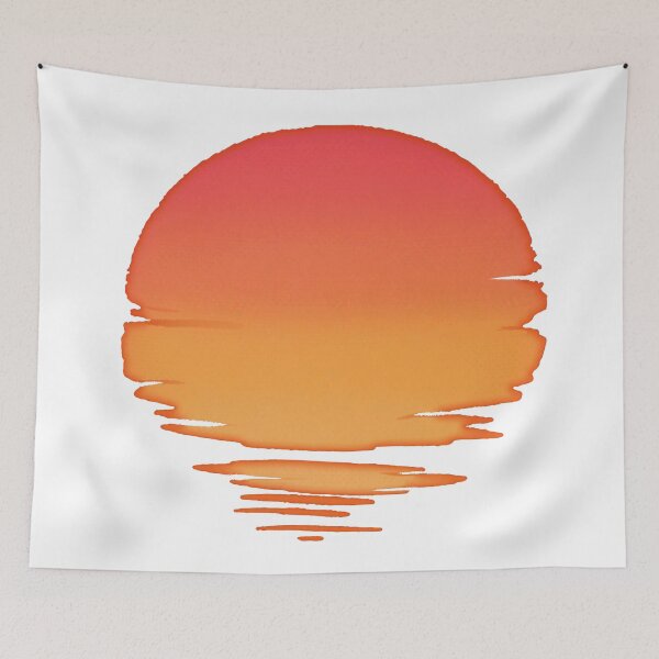 Item preview, Synthwave Anime Sun 1 designed and sold by Synthwave Poem.