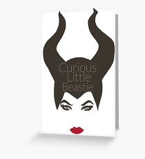 maleficent Greeting Card