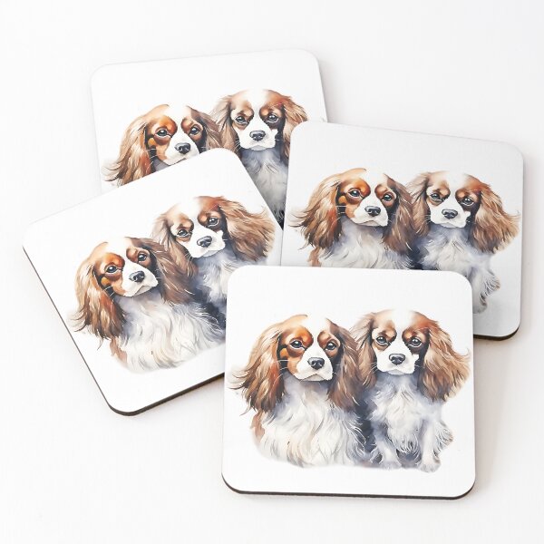 Item preview, Cavalier King Charles Spaniel Dog  designed and sold by Animalia Artistry.