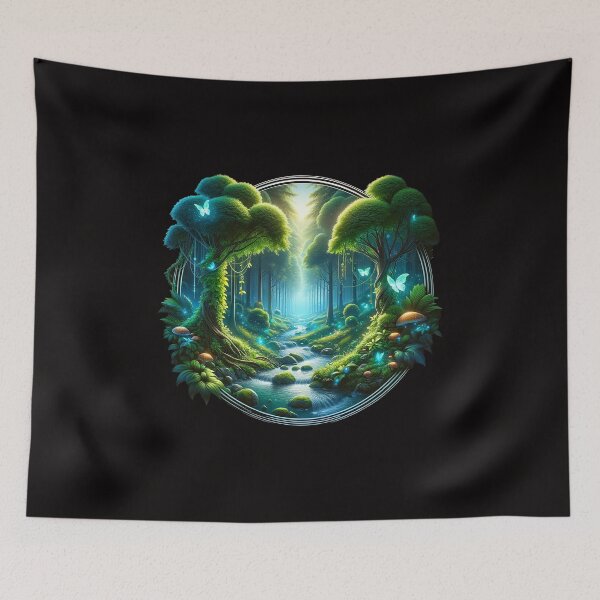 Item preview, Magical stream in the forest designed and sold by SigritG.
