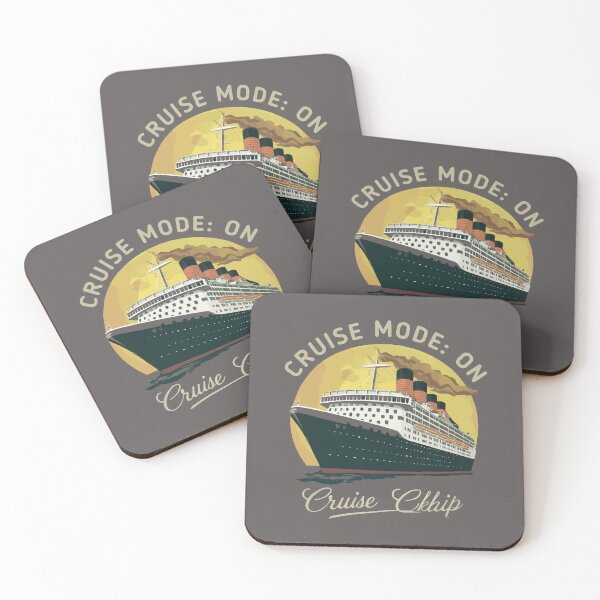 Item preview, Cool t-shirt for cruise lovers-.'CRUISE MODE: ON'. designed and sold by Gadget80.