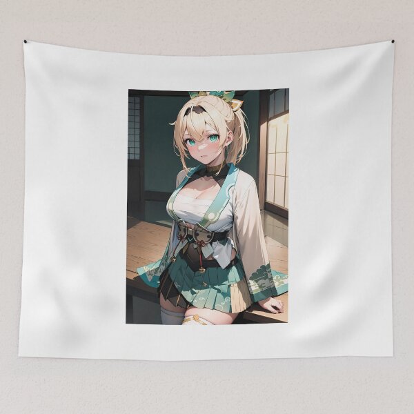 Item preview, Kazama Iroha - Hololive Virtual Youtuber Fanart designed and sold by iloveanimechibi.
