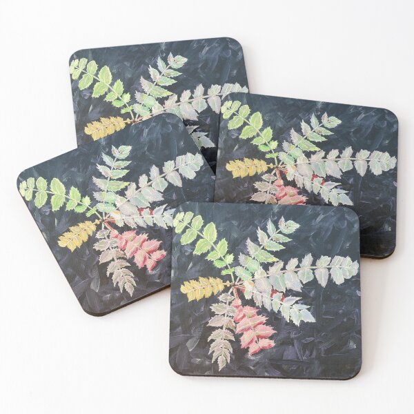 Item preview, Growing Pains, botanical painting designed and sold by Joyful Chaos Art.