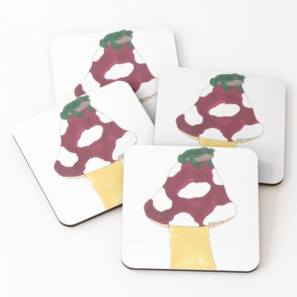 Item preview, Frog Stuck On A Mushroom designed and sold by Lqt-art.