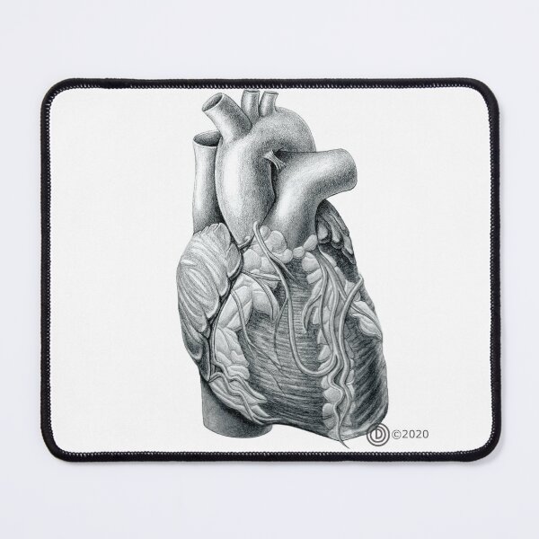 Item preview, Heart Pencil Drawing designed and sold by cre8tive-liv.