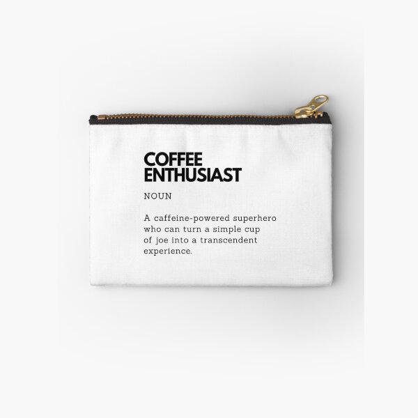 Item preview, Coffee Enthusiast Definition Funny Gift for Coffee Lovers designed and sold by PakoArtStudio.