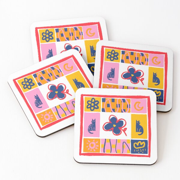 Item preview, Whimsical Feline Blooms designed and sold by Pezemag.