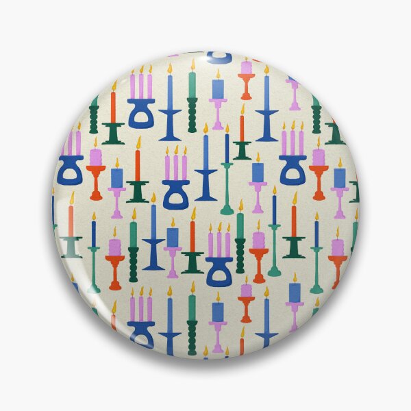 Item preview, Candle Seamless Pattern - Taper Candle + Holder  designed and sold by wmilyyy.
