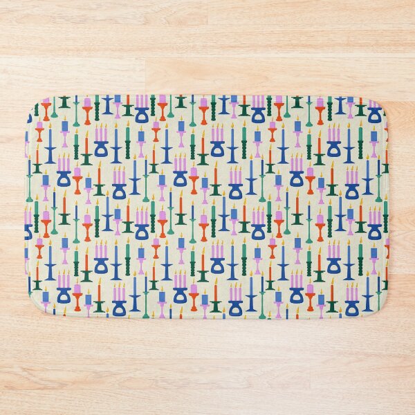 Item preview, Candle Seamless Pattern - Taper Candle + Holder  designed and sold by wmilyyy.
