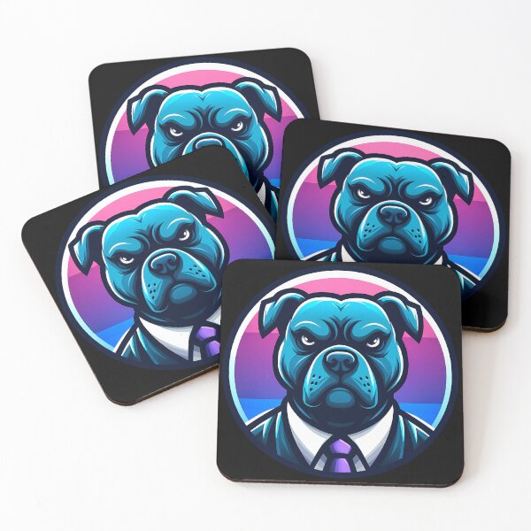 Item preview, Pitbull Dog - High Resolution Illustration designed and sold by hello-ib.
