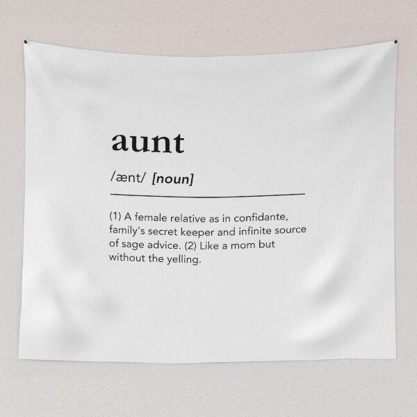 Item preview,  Cool aunt definition, auntie, funny definition of aunt, family aunt, gifts for aunt's birthday designed and sold by lagunaklein.