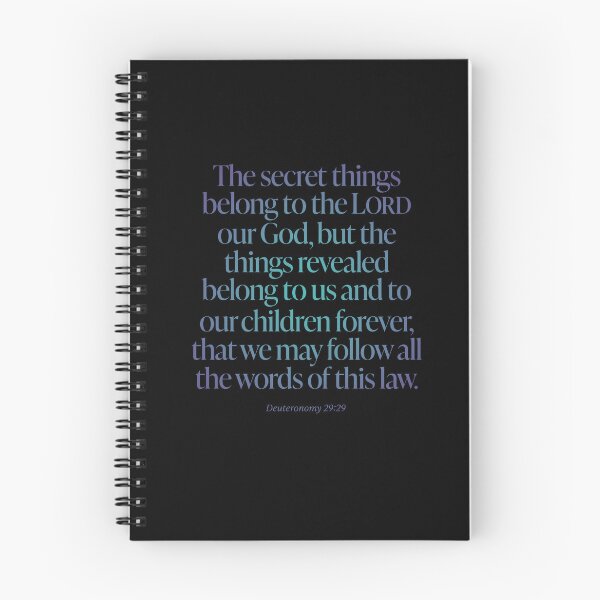 Item preview, Deuteronomy 29:29 v.1 designed and sold by x1brett.