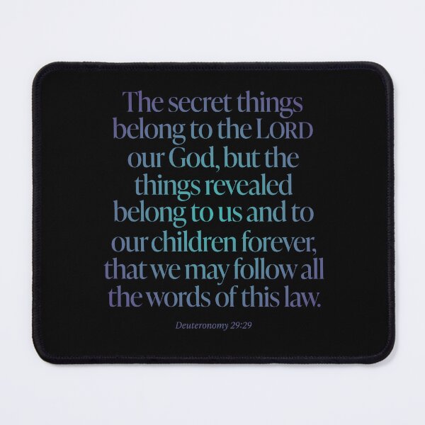 Item preview, Deuteronomy 29:29 v.1 designed and sold by x1brett.