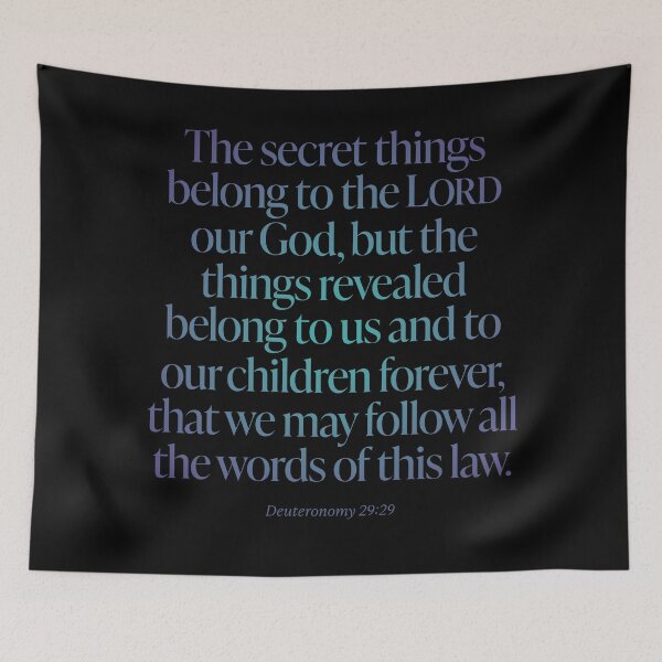 Item preview, Deuteronomy 29:29 v.1 designed and sold by x1brett.