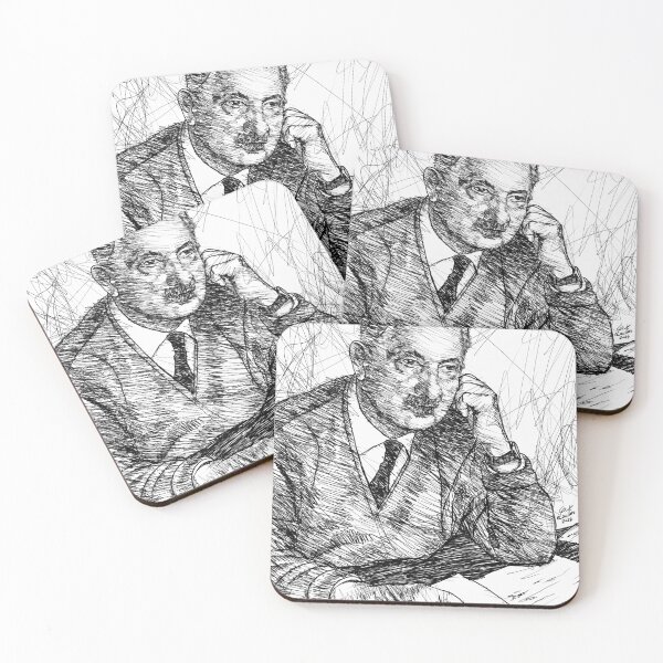 Item preview, MARTIN HEIDEGGER ink portrait .2 designed and sold by lautir.